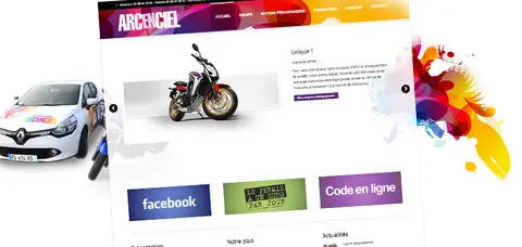 Site Auto école Mulhouse - Création de site