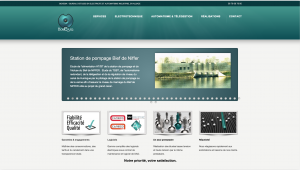 création site vitrine bureau étude Mulhouse Agence web Alsace