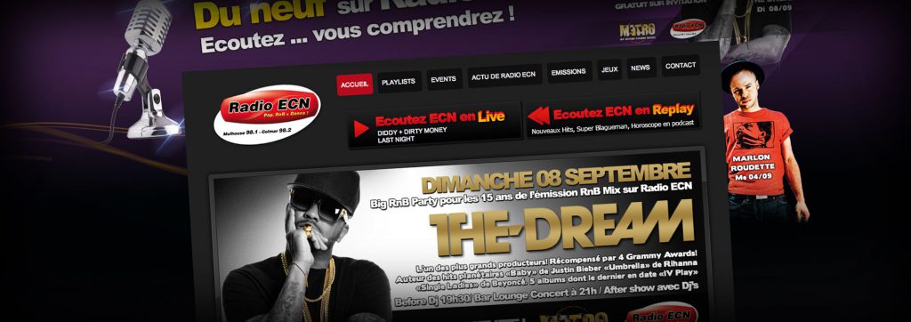 création de site internet pour radio local