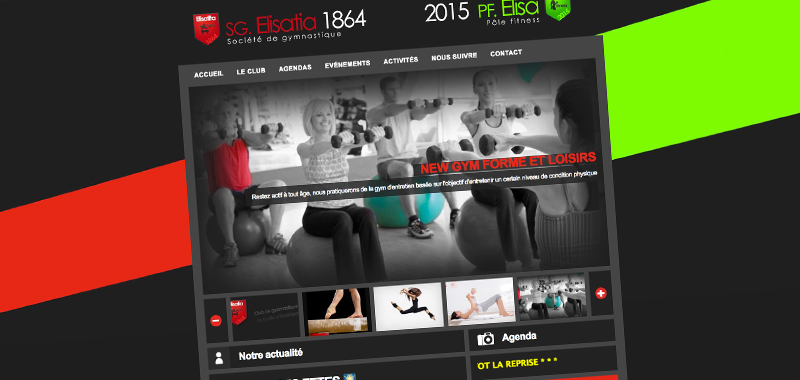 Site web association sportive agence web alsace mulhouse